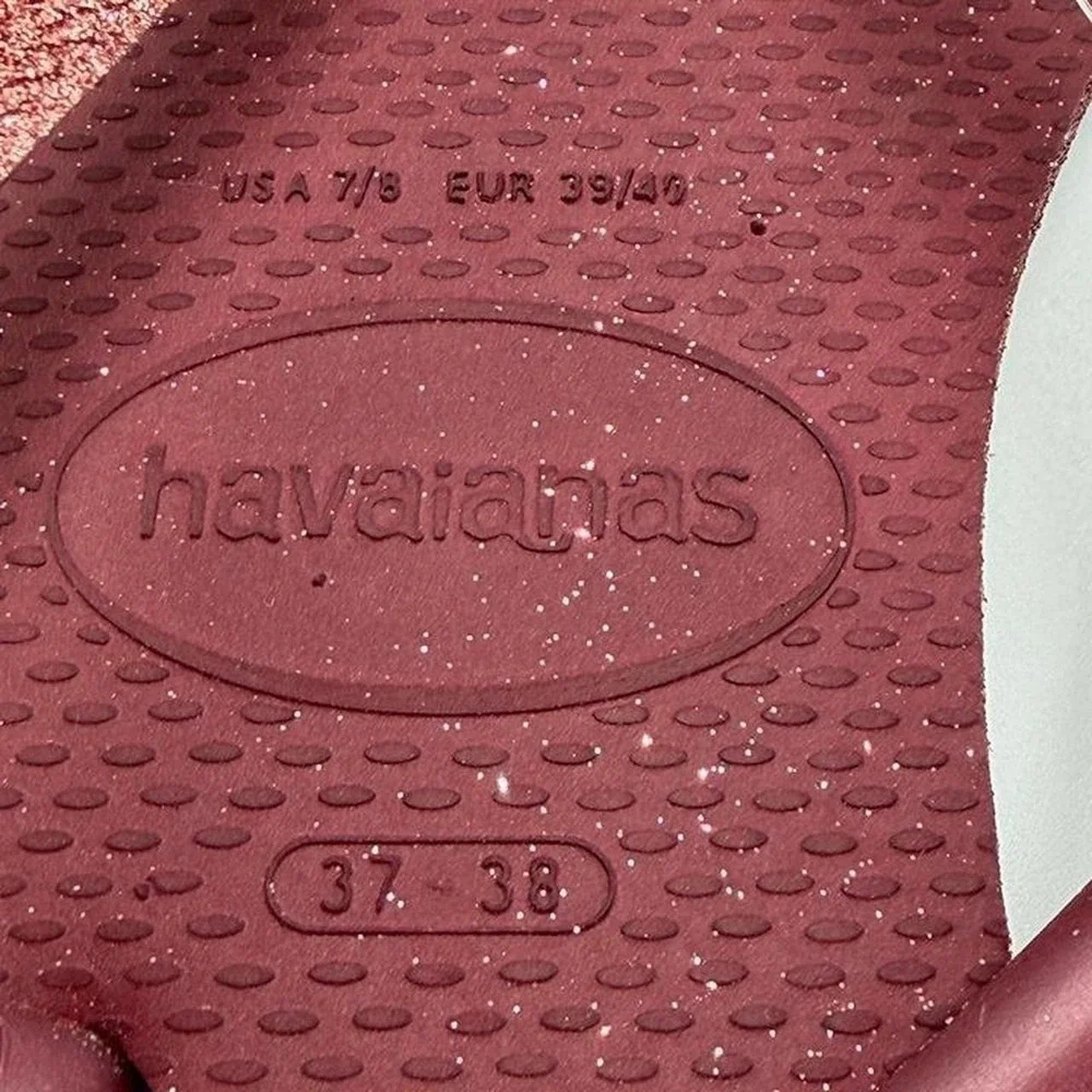 W's 7/8 | Havaianas Slim Glitter Ultra Luxe flip flops / sandals | SLGL0009